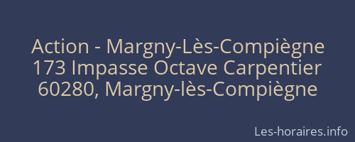 Action - Margny-Lès-Compiègne