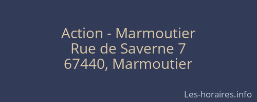 Action - Marmoutier