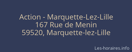 Action - Marquette-Lez-Lille