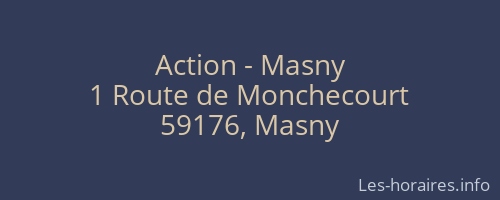Action - Masny