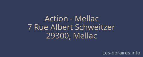 Action - Mellac