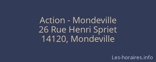 Action - Mondeville