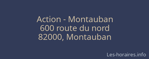 Action - Montauban