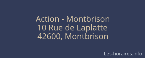 Action - Montbrison