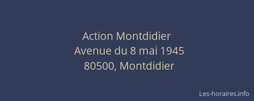 Action Montdidier