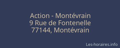 Action - Montévrain