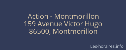 Action - Montmorillon