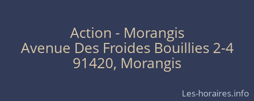 Action - Morangis