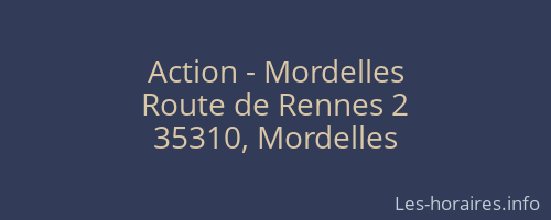 Action - Mordelles
