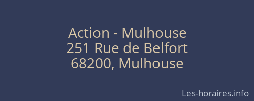 Action - Mulhouse