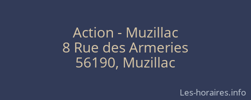 Action - Muzillac