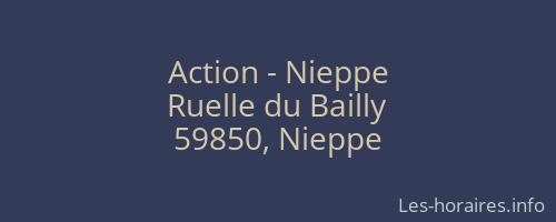 Action - Nieppe