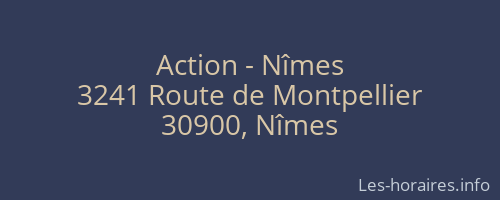 Action - Nîmes