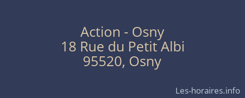 Action - Osny