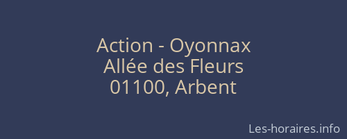 Action - Oyonnax
