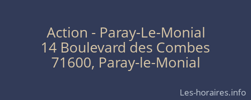 Action - Paray-Le-Monial
