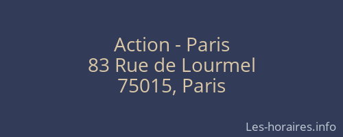 Action - Paris