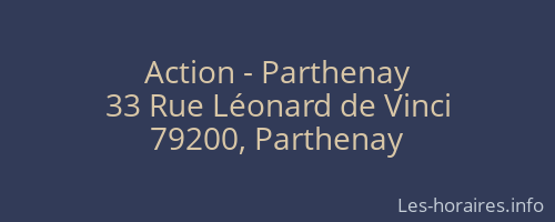 Action - Parthenay