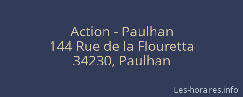 Action - Paulhan