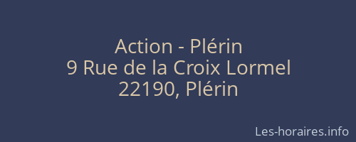 Action - Plérin