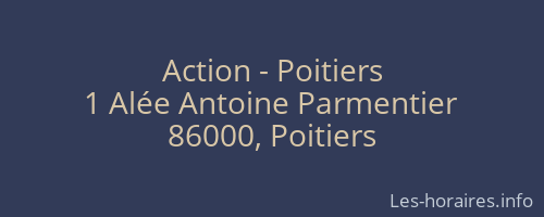 Action - Poitiers