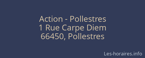 Action - Pollestres
