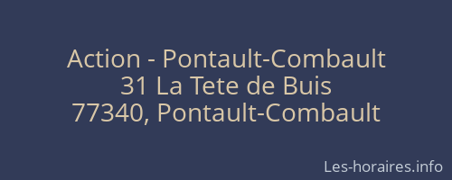 Action - Pontault-Combault