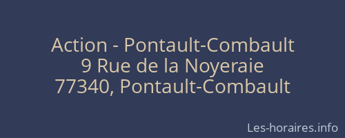 Action - Pontault-Combault