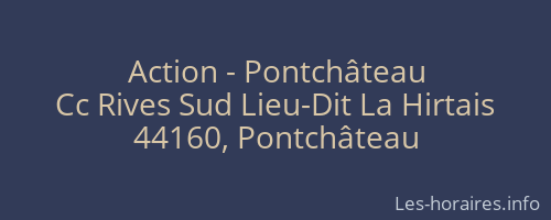 Action - Pontchâteau