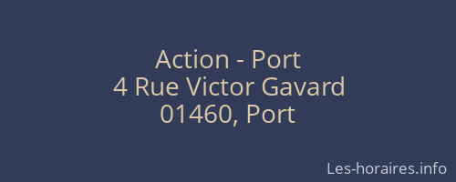 Action - Port