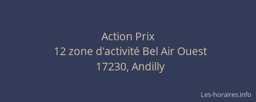 Action Prix