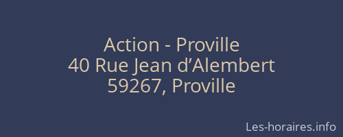 Action - Proville