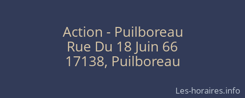 Action - Puilboreau
