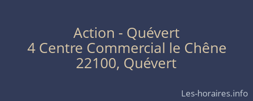 Action - Quévert