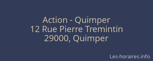 Action - Quimper