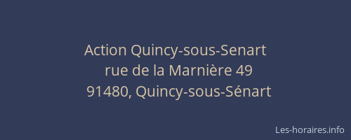 Action Quincy-sous-Senart