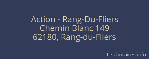 Action - Rang-Du-Fliers