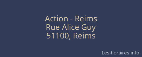 Action - Reims