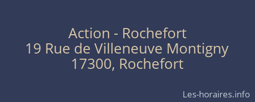 Action - Rochefort