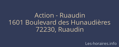 Action - Ruaudin