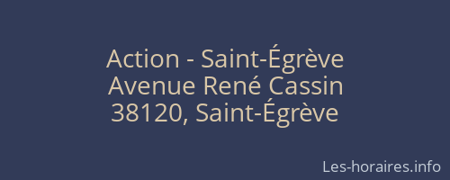 Action - Saint-Égrève