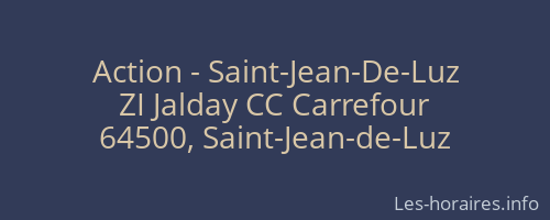 Action - Saint-Jean-De-Luz