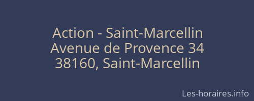 Action - Saint-Marcellin