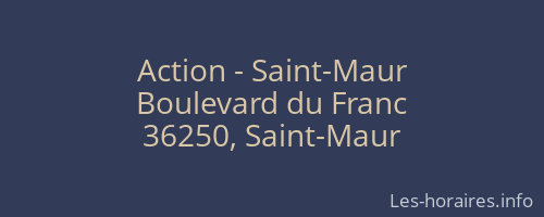 Action - Saint-Maur