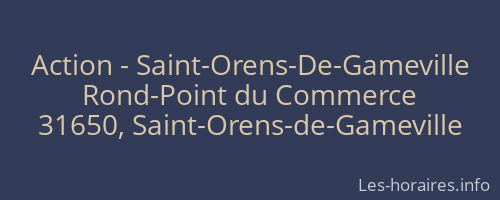 Action - Saint-Orens-De-Gameville