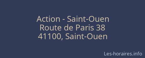 Action - Saint-Ouen