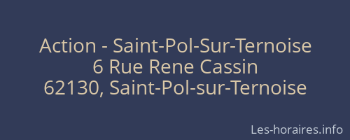 Action - Saint-Pol-Sur-Ternoise
