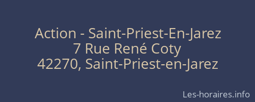 Action - Saint-Priest-En-Jarez