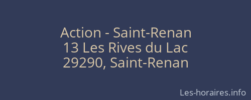 Action - Saint-Renan