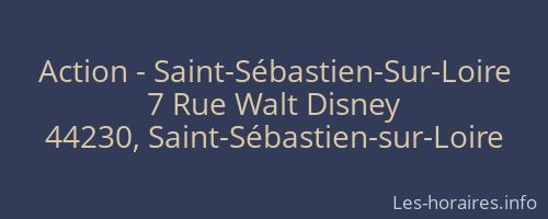 Action - Saint-Sébastien-Sur-Loire
